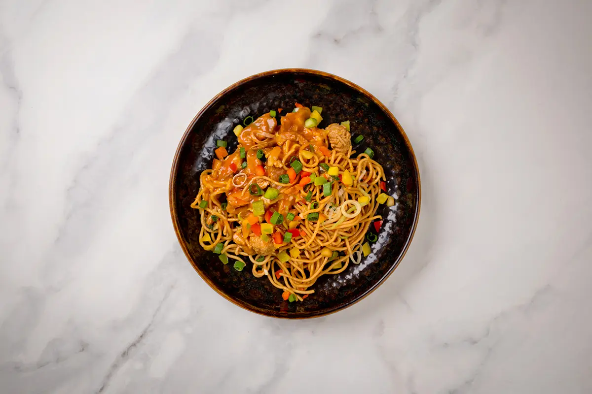 Mie met babi pangang van De Vitaminebron